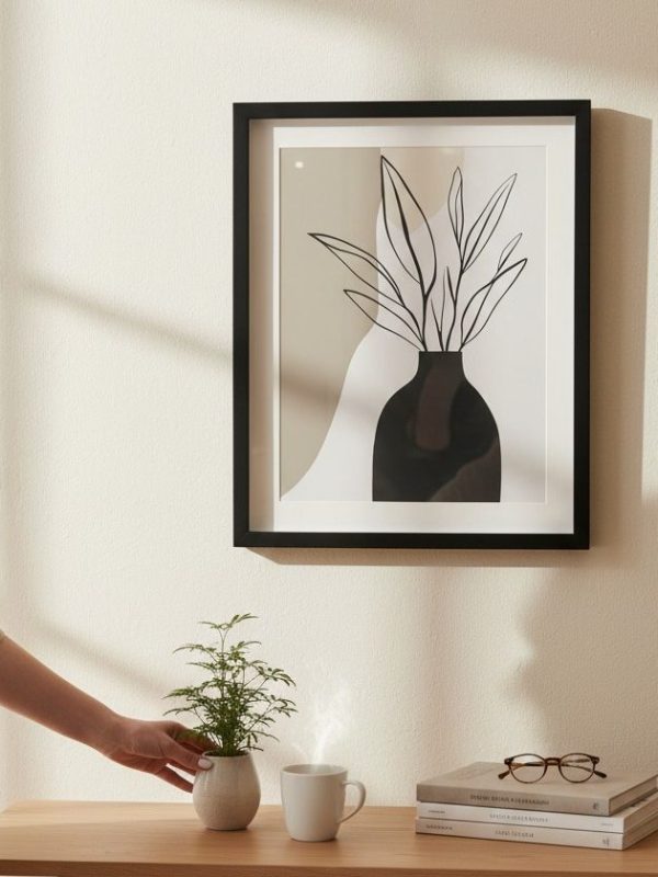 lifestyle-shot-0eb3a62e-9345-4a31-903f-2cdd7f11d57c Cuadro Florero Minimalista 50×40 cm