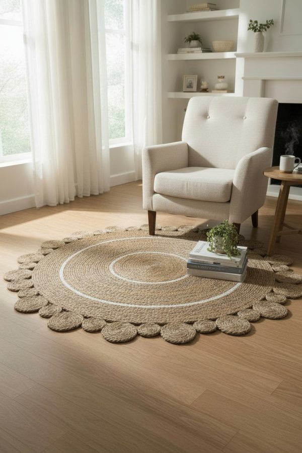 Alfombra de Yute Café 1.50 mt