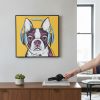 Cuadro Bulldog 60×60 cm