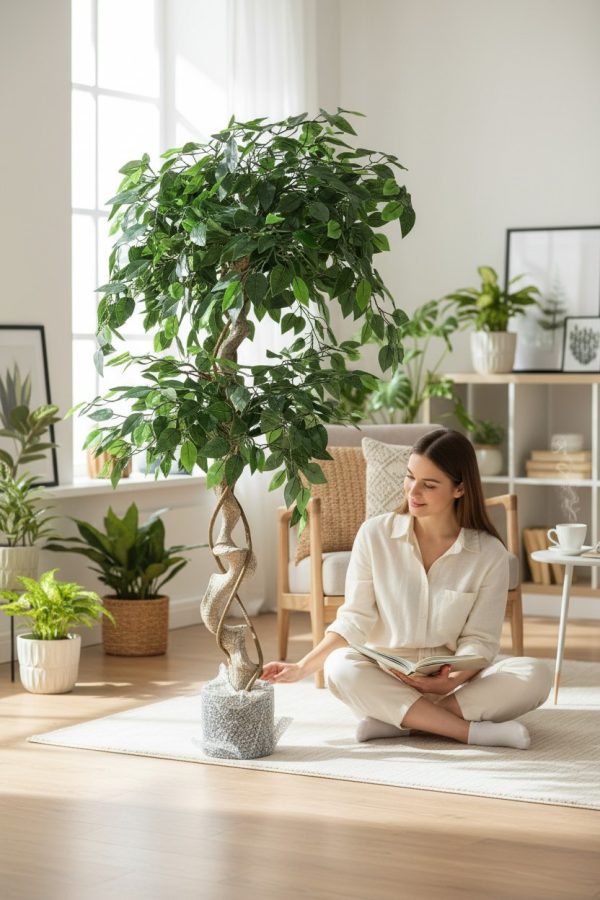 Árbol Ficus Artificial – 1.50 m