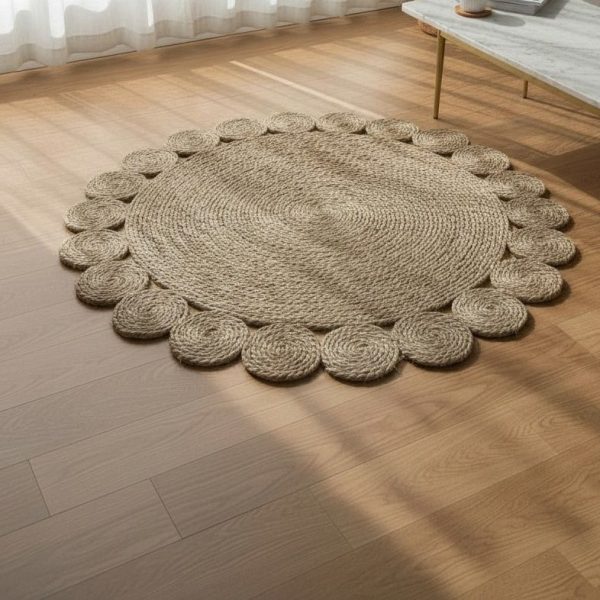 Alfombra de Yute Flor 1.20 m